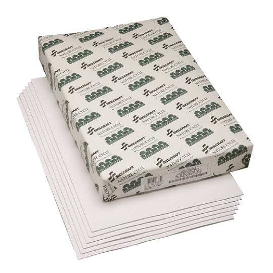 PROCESSED CHLORINE FREE 100% PCW COPY PAPER, WHITE CS