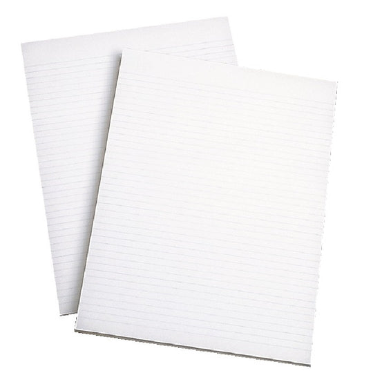 WRITING PAD, NARROW RULE - WHITE BX
