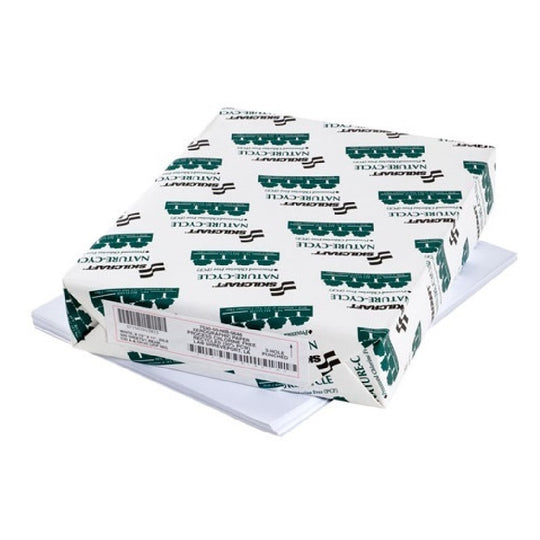 DUAL PURPOSE COPY PAPER, LETTER 3-HOLE PUNCHED, WHITE CS