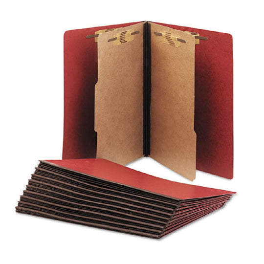 7530015567912 - SKILCRAFT Earth Red Letter Classification Folder – NSN 7530-01-556-7912 BX
