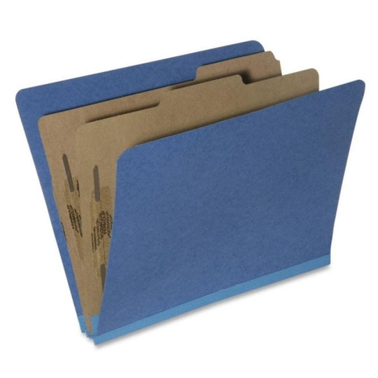 7530015567914 - SKILCRAFT Dark Blue Letter Classification Folder – NSN 7530-01-556-7914 CS