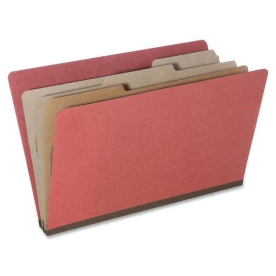 7530015726205 - SKILCRAFT Earth Red Legal Classification Folder – NSN 7530-01-572-6205 CS