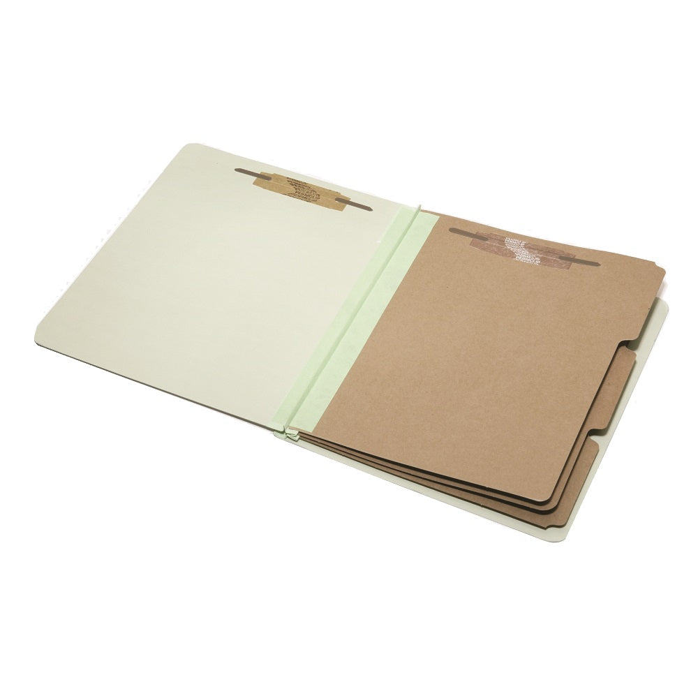 Three Section Classification Folder 7530-01-572-6207 Classification Folder • Green