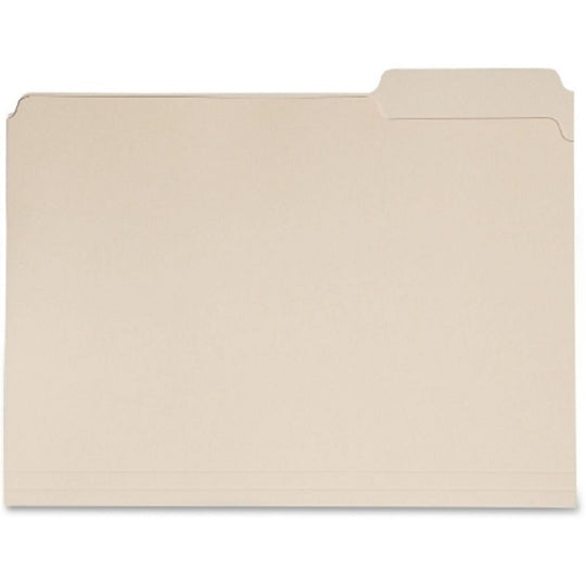 SKILCRAFT Single Position File Folder - Position 3 - Letter - NSN 7530-01-645-8091 / 7530016458091