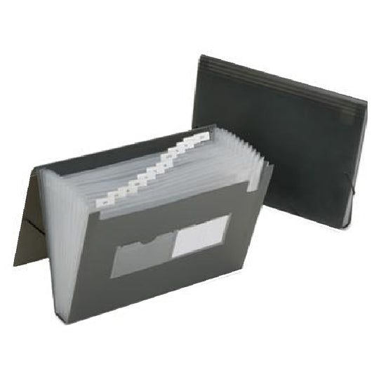 EXPANDING FILE FOLDERS AND STORAGE, LETTER SIZE - SMOKE GRAY CS