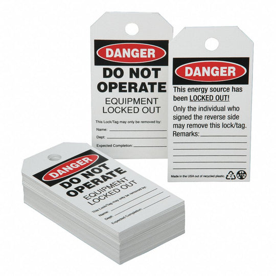 LOCKOUT TAGOUT TAGS PK
