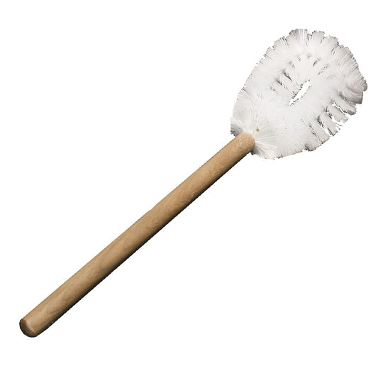 SKILCRAFT SANITARY BRUSH - WHITE BRISTLES BX