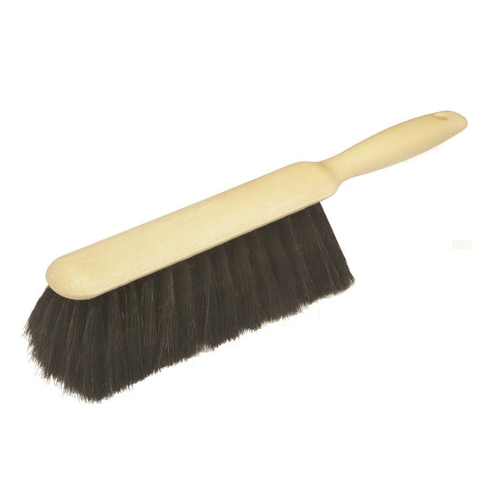 DUSTING BRUSH, WORK SURFACE, BLACK BRISTLES, BX