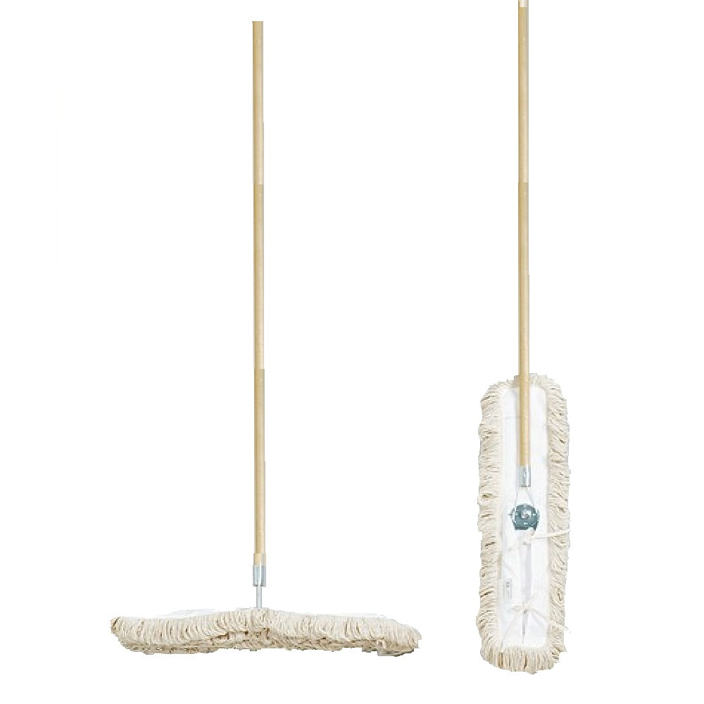 100% COTTON DUST MOP HEAD, FITS 3" x 22" FRAME EA