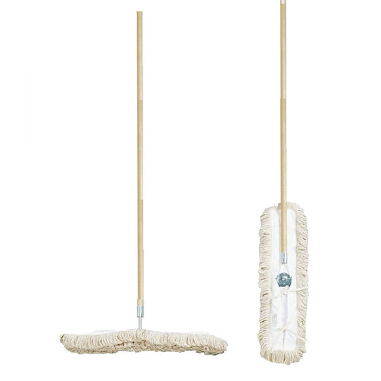 100% COTTON DUST MOP HEAD, FITS 3" x 22" FRAME EA