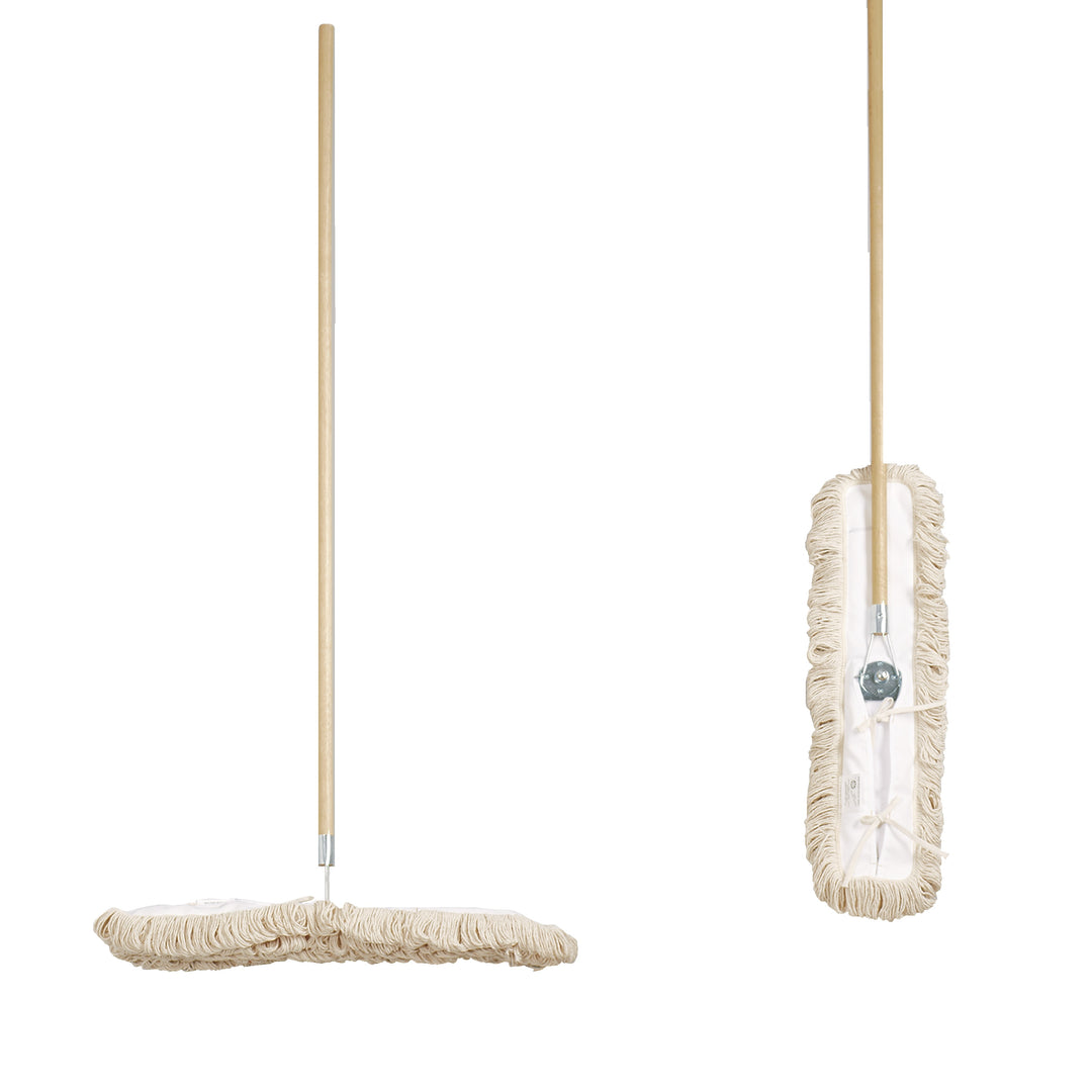 DUST MOP COMPLETE - NATURAL BX