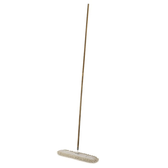 DUST MOP COMPLETE, 15/16" x 53", HANDLE W/ 4" EXTENSION PIECE BX