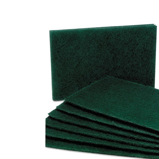 SCOURING PAD, MEDIUM GRADE, NYLON - GREEN BX