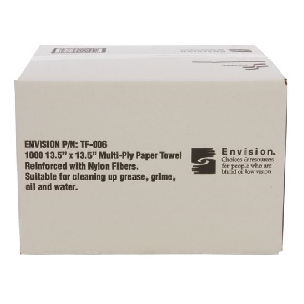 TOTAL WIPES II TOWEL, WHITE 4 PLY, CS