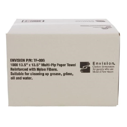 TOTAL WIPES II TOWEL, WHITE 4 PLY, CS