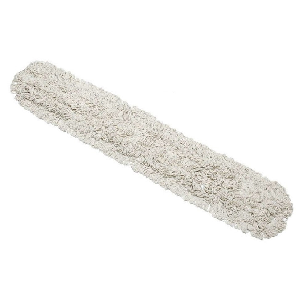 LAUNDERABLE COTTON DUST MOP HEAD, NATURAL EA