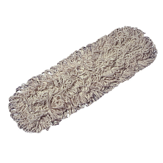 7920009982483 AbilityOne NSN9982483 DUST MOP HEAD, 100% COTTON, LAUNDERABLE, 5" x 24", NATURAL EA