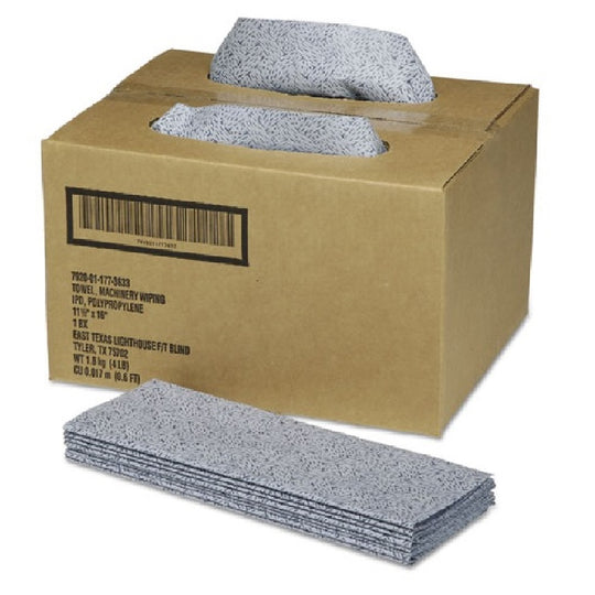 7920011773633 - SCRUBWIPES PREPARATION 1-PLY WIPERS, BLUE  BX