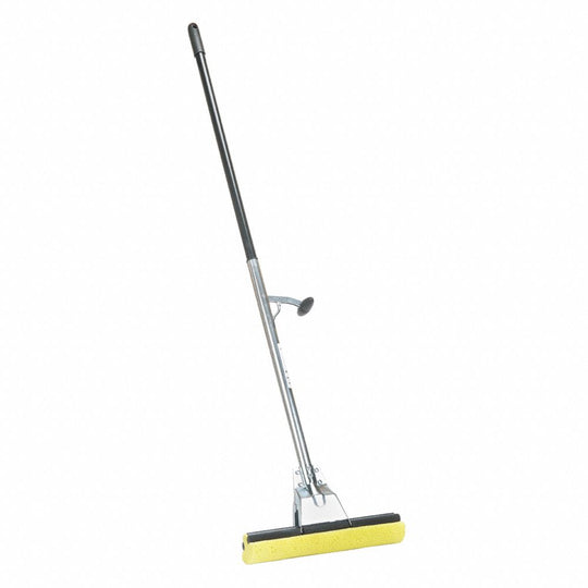 SPONGE ROLLER MOP, INDUSTRIAL STEEL, 12" HEAD EA