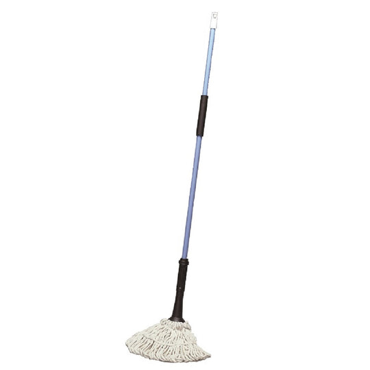 7920014480218 TWIST-WRING MOP, BLUE/ BLACK HANDLE, WHITE MOP HEAD, 54" HANDLE BX