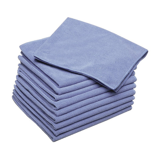 7920014826043 MICROFIBER HIGH PERFORMANCE CLEANING CLOTH, INDUSTRIAL WEIGHT, BLUE PK
