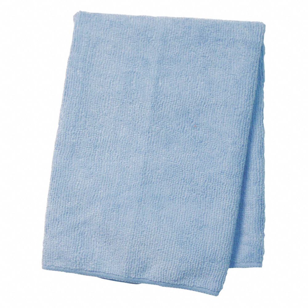 7920014826043 MICROFIBER HIGH PERFORMANCE CLEANING CLOTH, INDUSTRIAL WEIGHT, BLUE PK