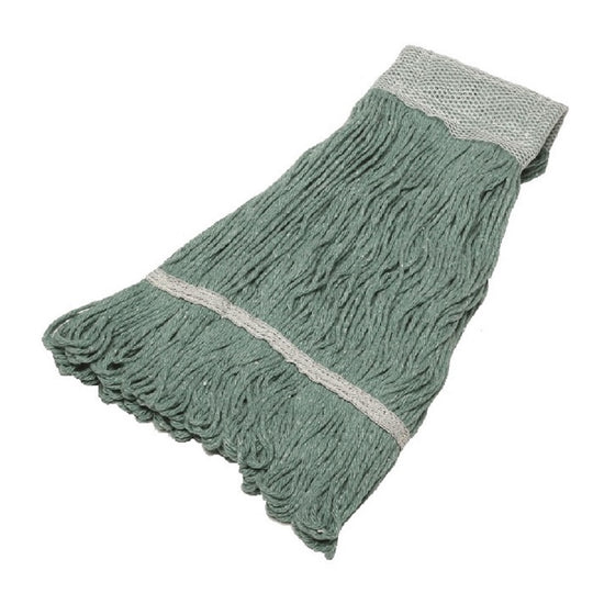 7920015114764 INHIBITOR WET MOP HEAD, ANTI-MICROBIAL, LOOPED END, 20 oz, GREEN EA