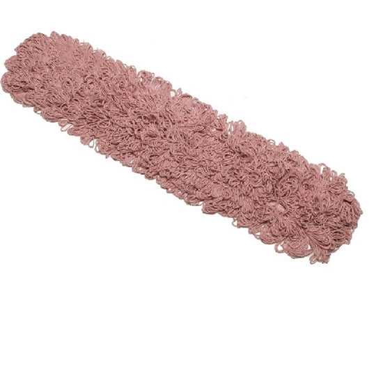 DUST MOP HEAD - INHIBITOR ANTI-MICROBIAL - RED BX