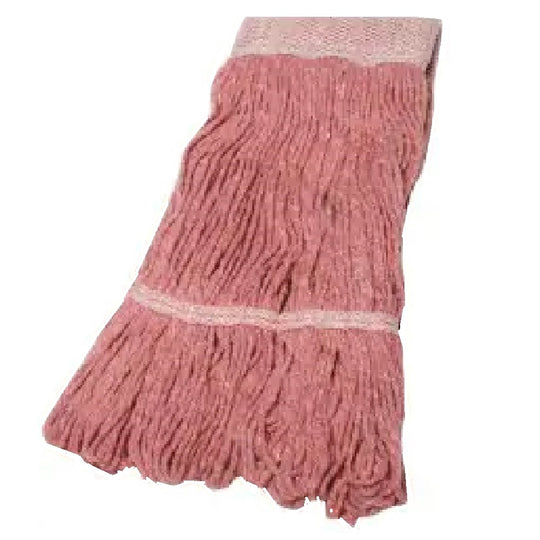 INHIBITOR WET MOP HEAD, ANTI-MICROBIAL, RED EA