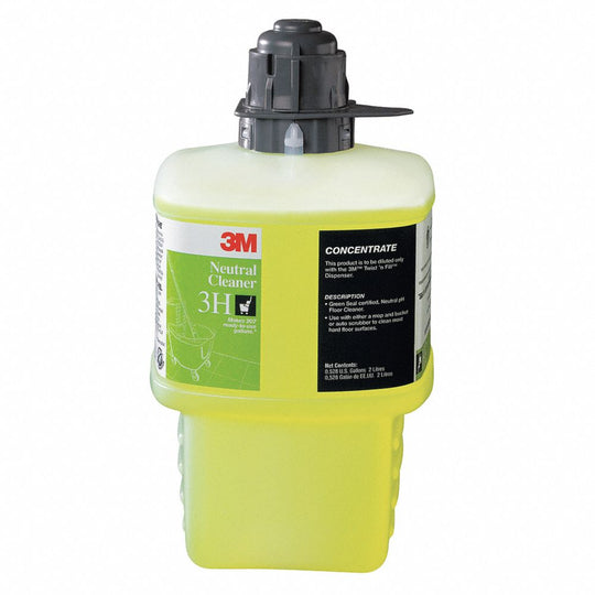 7930013815897 3M TWIST 'N FILL, FLOOR POLISH, 3H, 2-LITER BOTTLE, NEUTRAL CLEANER CS