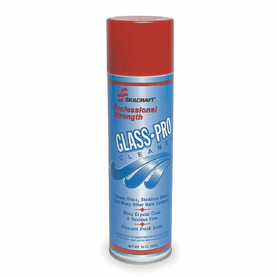 7930015136864 GLASS PRO PROFESSIONAL STRENGTH CLEANER - AEROSOL, 19 OZ EA