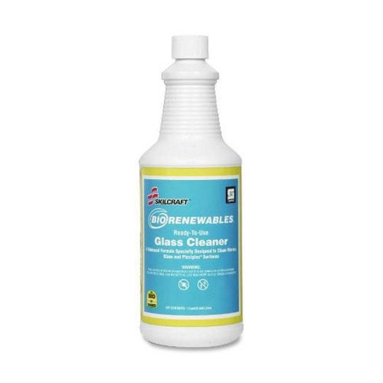 7930015552898 SPARTAN BIO-RENEWABLE GLASS CLEANER, 32 OZ TRIGGER SPRAY BOTTLE  EA