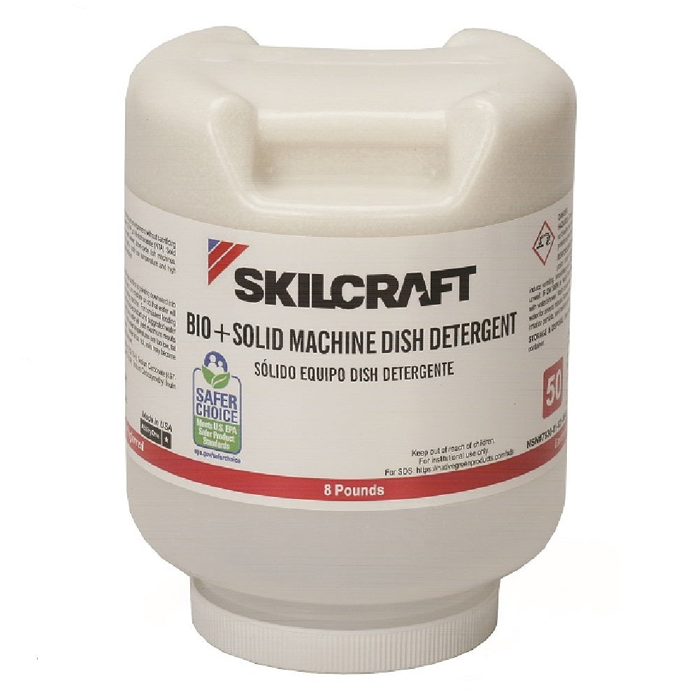 BIO+ DISHWASHER DETERGENT, 8 LB BOTTLE EA