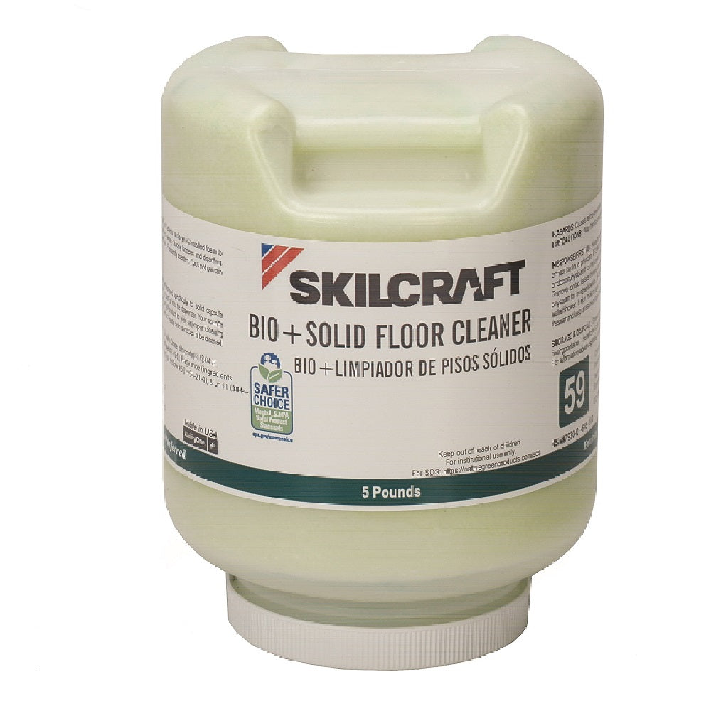 BIO+ FLOOR CLEANER, 5 LB JAR BX