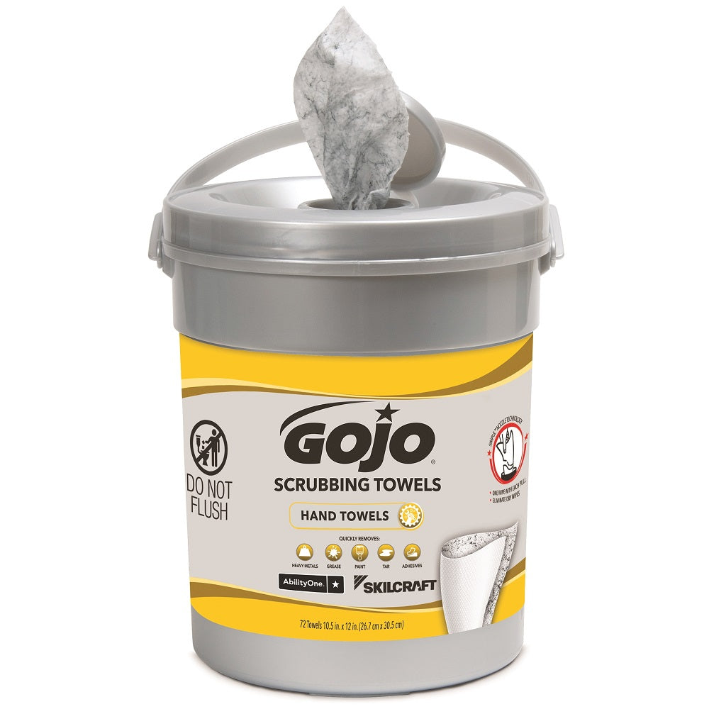 7930016997556 SCRUBBING TOWELS, DUAL TEXTURED BX