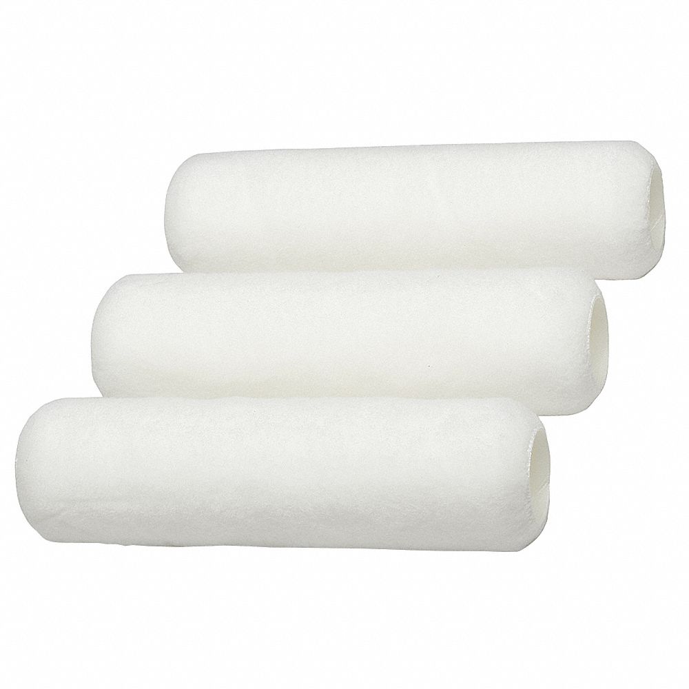 COVER - PAINT ROLLER - 9" WOVEN FABRIC - 1/2" NAP - 4/PACK