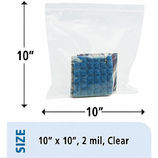 8105008377756 - AbilityOne - NSN8377756 - General Purpose - Seal Closure Bags - Clear Bx