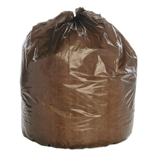 8105011839769 CAN LINER, EXTRA HEAVY DUTY BAG, DARK BROWN  CS