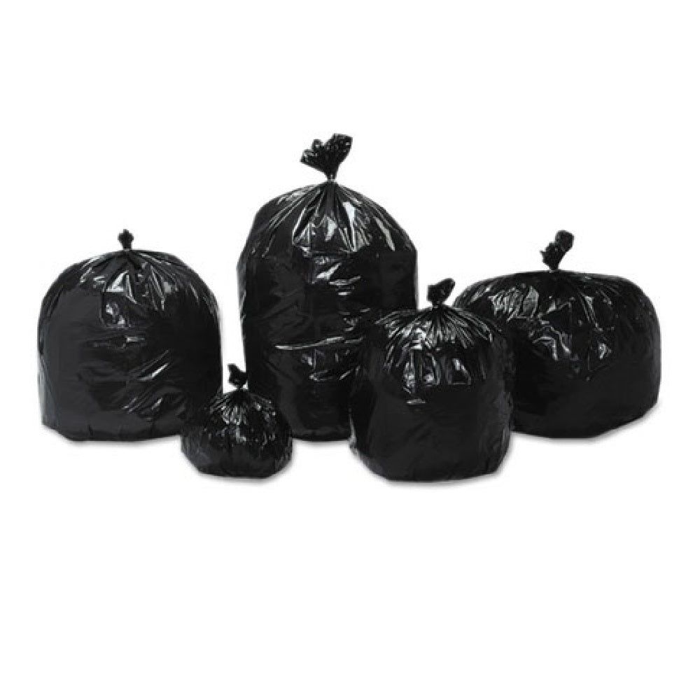 8105013862289 LOW DENSITY TRASH CAN LINERS, 24", BROWN/BLACK, BX
