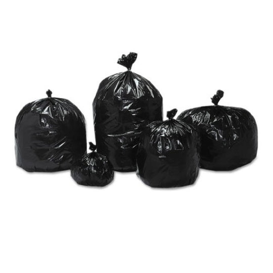 8105013862289 LOW DENSITY TRASH CAN LINERS, 24", BROWN/BLACK, BX