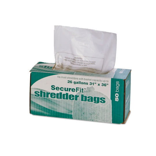 8105013994792 HEAVY DUTY SHREDDER BAGS, 26 GALLON CAPACITY BX