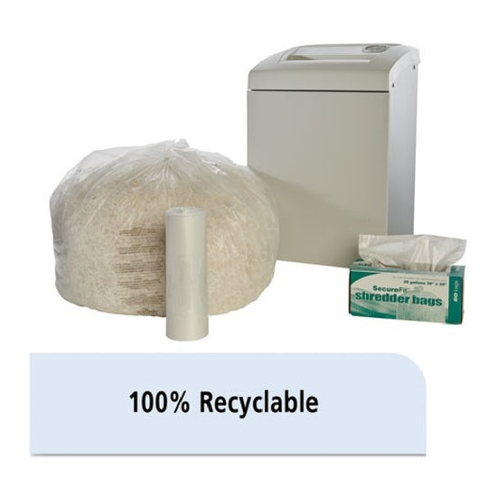 8105013994793 HEAVY DUTY SHREDDER BAGS, 39 GALLON CAPACITY BX