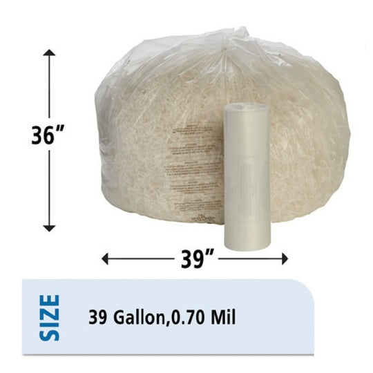 8105013994793 HEAVY DUTY SHREDDER BAGS, 39 GALLON CAPACITY BX