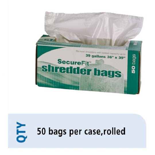 8105013994793 HEAVY DUTY SHREDDER BAGS, 39 GALLON CAPACITY BX