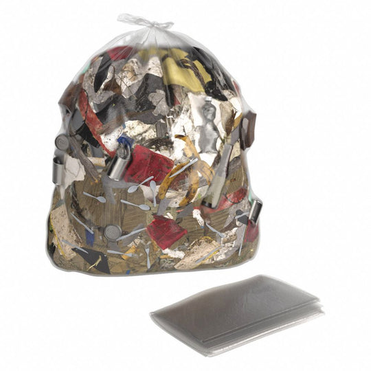 PROPERFORMANCE CAN LINERS, LINEAR LOW DENSITY, MEDIUM DUTY, CLEAR CS