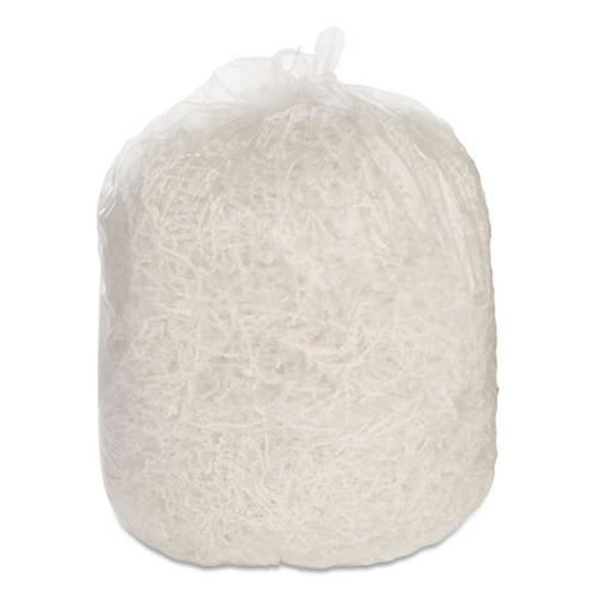 8105015171354 - LOW DENSITY TRASH CAN LINERS, 45 GALLON, CLEAR  BX
