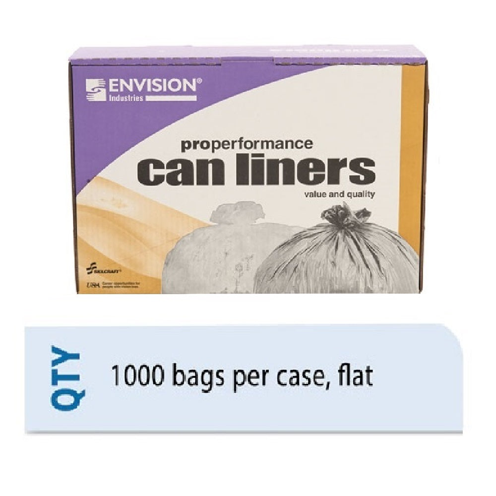 8105015171365 HIGH DENSITY CAN LINER, 24 x 33, NATURAL BX