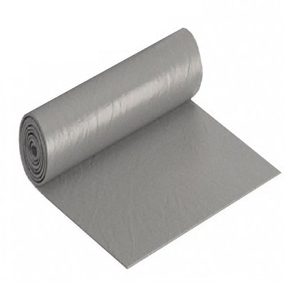 8105015171377 LOW DENSITY TRASH CAN LINERS, MEDIUM DUTY, CORELESS, GRAY CS