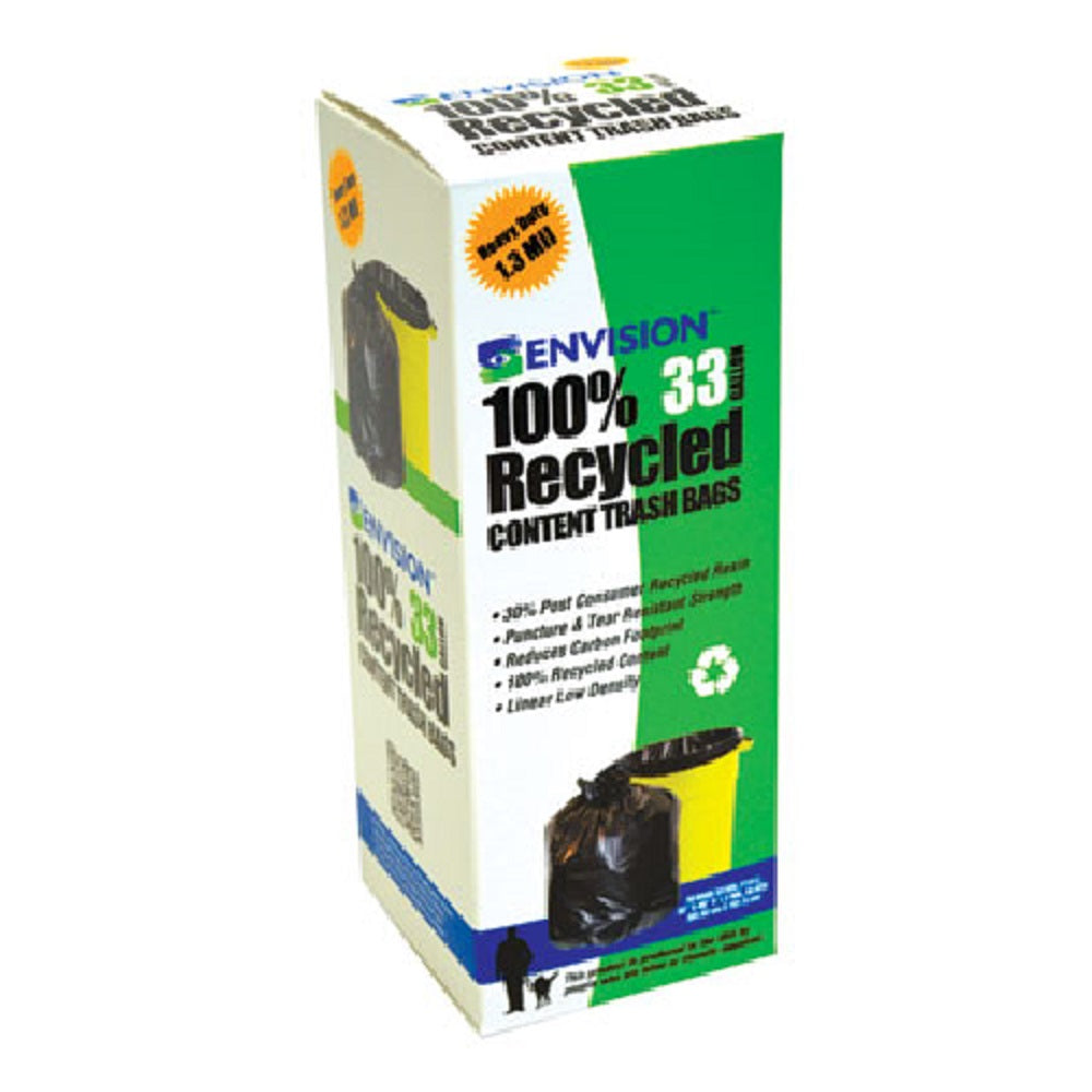 8105015173667 - "TRC" TOTAL RECYCLED CONTENT TRASH BAG, EXTRA HEAVY DUTY  BX