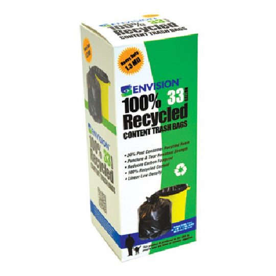 8105015173667 - "TRC" TOTAL RECYCLED CONTENT TRASH BAG, EXTRA HEAVY DUTY  BX